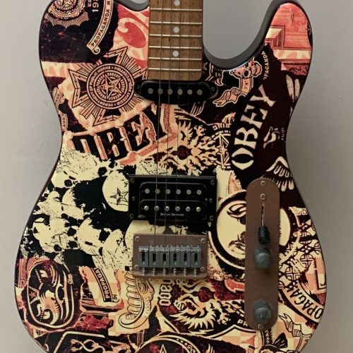 Squier by Fender OBEY Graphic Telecaster Propaganda